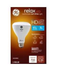 General Electric Relax HD 65W LED Light Bulb, LED BR30, 1 Ct | CVS