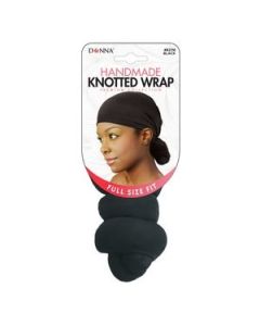 DONNA Handmade Knotted Head Wrap Black Hairband for Women, Hair wrap"