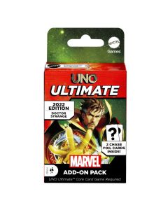 UNO Ultimate Marvel Add-On Pack with Collectible Dr. Strange Deck