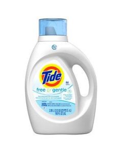 Tide Lndry Dtrgnt 2X HE Free 64U 4X2.72L