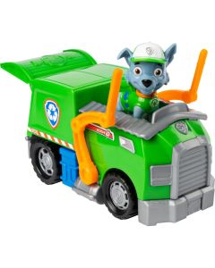 PAW Patrol Rocky’s Recycle Truck Vehicle with Collectible Figure for Kids Aged 3 and up