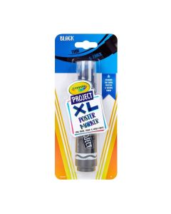 Crayola XL Black Poster Marker Chisel Tip School Supplies 1 Count Beginner Child Ages 6+