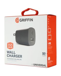 Griffin (10-Watt/2.1A) Single USB Wall Charger/Adapter - Black