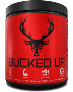 Bucked Up Pre Workout 6 Grams Citrulline, 2 Grams Beta Alanine, and 3 Other Registered trademarked Ingredien's (Grape)"