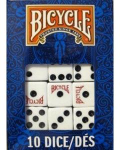 Bicycle Dice 10 Pack Blue