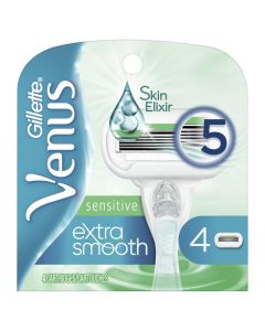 Venus Deluxe Smooth Sensitive Women S Razor Blade Refills 4 Count