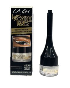 L.A. Girl Hyper Cake Eye Liner Water Activated, Bold, Vibrant Color White Out"