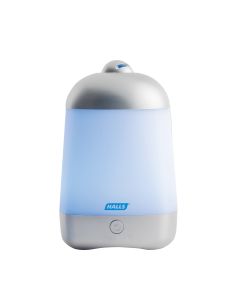 HALLS Mini SpaMist Essential Oil Aromatherapy Diffuser with Auto Shut Off