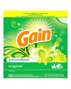 Gain Original Powder Laundry Detergent 137 Oz 120 Loads