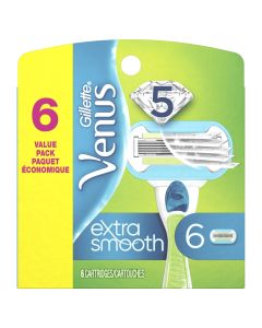 Gillette Venus Extra Smooth 5-Blade Razor Blade Refills, 6 Ct | CVS