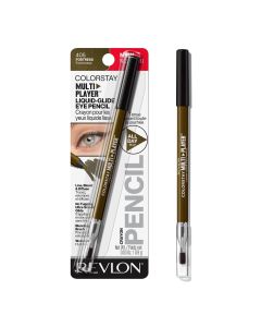 Revlon ColorStay Multiplayer Liquid-Glide Eye Pencil, Waterproof Eye Liner, 405 Fortress, 0.03 oz"