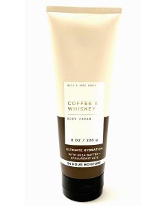 Bath & Body Works Body Cream Coffee & Whiskey -Ultimate Hydration with Shea Butter + Hyaluronic Acid