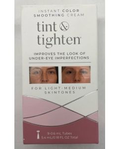 Tint & Tighten Instant Color Soothing Cream, .18 FL Oz, Light/Medium - 0.18Oz"