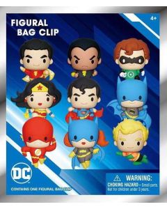 3D Figural Keyring Classic DC Mystery Pack (1 RANDOM Figure)