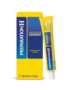 Preparation H Ointment for Hemorrhoid Relief, Burning and Itching, 1 Oz."