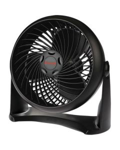 Honeywell HWLHT900 Turbo Table Air Circulator Fan, 3-Speed, 6.5"L X 11.3"W X 11"H, Wall Mount, Black