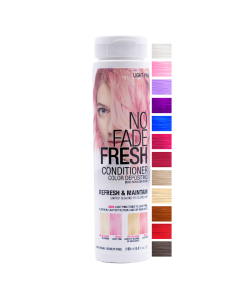 No Fade Fresh Color Depositing Conditioner with BondHeal Bond Rebuilder, Plant-Based, Vegan, Cruelty-Free 6.4 oz - Light Pink Hair Color Mask"