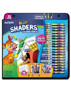 ArtSkills Kids Colored Pencil Activity Kit, 52 Piece Coloring Set for Kids"