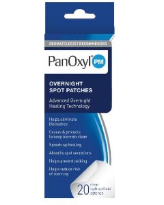 PanOxyl PM Overnight Spot Patches, 20 Count"