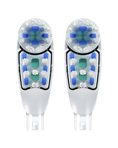 Oral-B Deep Clean Battery Powered Toothbrush Replacement Brush Heads, 2 Count"