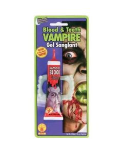 Vampire Blood and Teeth Halloween Costume Accessories