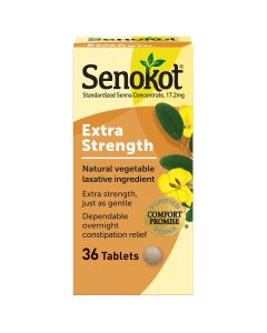 Senokot® Extra Strength Senna Laxative Tablets, 36 Ct"