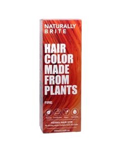 BRITE Naturally Henna Hair Dye Fire - 2.53 Fl Oz