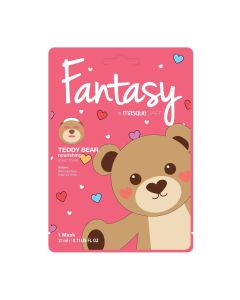 Look Beauty Fantasy Teddy Bear Printed Sheet Mask - 0.71 Fl Oz