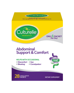 Culturelle Abdominal Support and Comfort for Digestive Health, Single-Serve Packets, 28 Count"