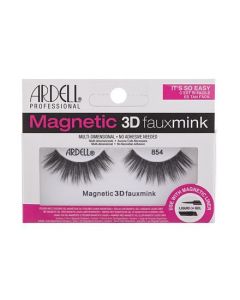 Ardell Magnetic False Eyelashes 3D Faux Mink, Reusable, Long Lasting, Model 854"