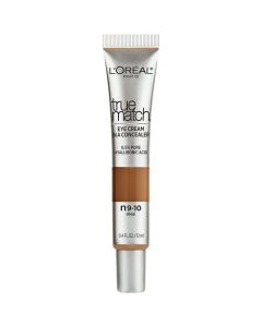 L'Oreal Paris True Match Pure Hyaluronic Acid Eye Concealer, N9-10 Deep, 0.4 fl oz"