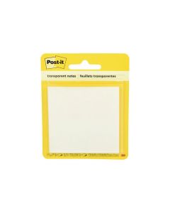 Post-it Transparent Notes - 2-7/8" X 2-7/8" - 36 Sheets