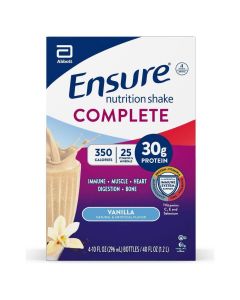 Ensure COMPLETE Nutrition Shake Vanilla Flavor, 10 FL Oz, 4 Ct - 10 Oz | CVS