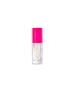 Makeup Revolution Juicy Pout Lip Gloss - Coconut - 0.15 Fl Oz