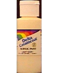 Delta Creative Ceramcoat Acrylic Paint in Assorted Colors (2 oz), 2503, Bright Red"