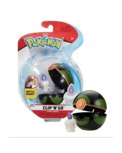 Pokemon Clip N Go Battle Ready Poke Dusk Ball - Litwick