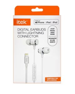 Itek Digital Earbuds with Lightning Connector