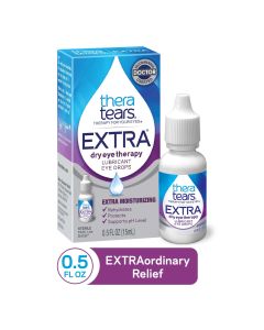 TheraTears EXTRA Dry Eye Therapy Lubricant Eye Drops 0.5 FL OZ Bottle