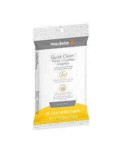 Medela Quick Clean 30-Count Breast Pump and Accessory Wipes