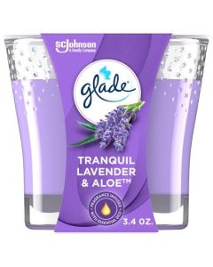 Glade 1 Wick Candle Tranquil Lavender & Aloe - 3.4 Oz