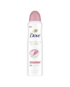 Dove Advanced Care Long Lasting Women's Antiperspirant Deodorant Dry Spray, Rose Petals, 3.8 oz"