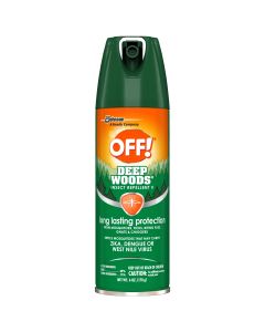 OFF! Deep Woods Mosquito Repellent V Bug Spray, Up to 8 Hours of Outdoor Insect Protection, 6 oz"