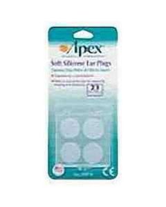 Carex Apex Soft Silicone Ear Plugs for Sleeping, Loud Noises, Swimming, Comes with Case, 4 Count"