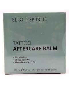 Bliss Republic Tattoo Aftercare Soothing Balm with Shea Butter and Vegan Oils