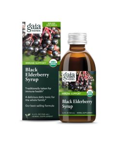 Gaia Herbs Black Elderberry Syrup 5.4 fl oz Liq