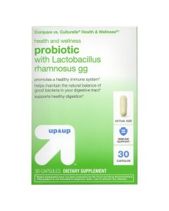 Immune Support Probiotic Dietary Supplement Capsules - 30ct - up & up™