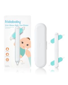 Frida Baby Nose, Nail, and Ear Picker Baby Grooming Accessories Set, Newborn and Baby Care Essentials, 2 Piece"