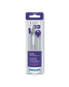 Philips In-Ear Headphones, Purple"