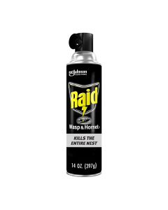 Raid Wasp & Hornet Insect Killer 33, Insect Spray for Stinging Bugs & Their Nests, 14 oz"