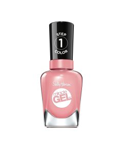 Sally Hansen Miracle Gel Nail Polish, 245 Satel-Lite Pink, 0.5 fl oz, No UV Lamp Needed"